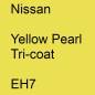 Preview: Nissan, Yellow Pearl Tricoat, EH7.